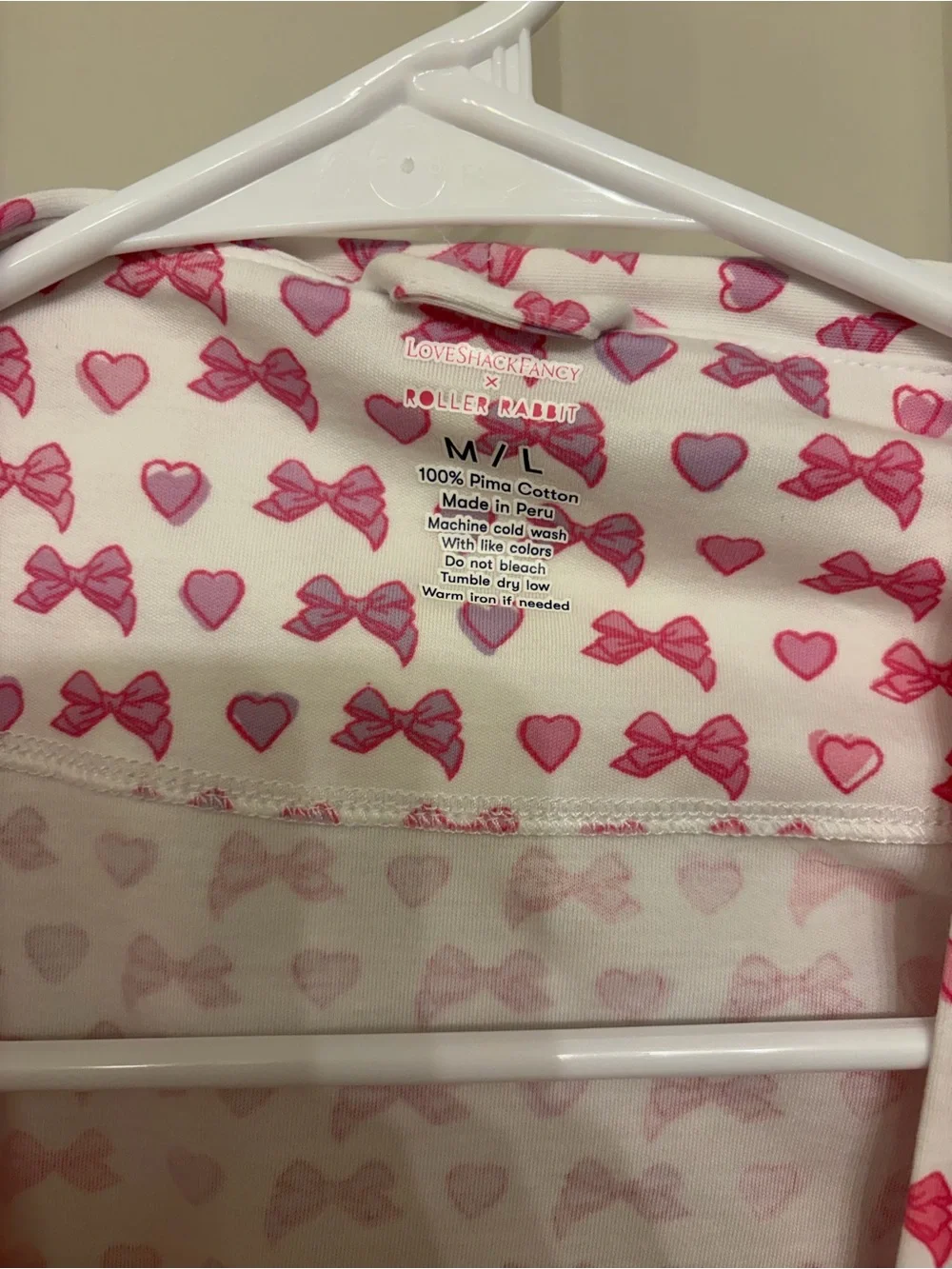 Love Shack Fancy x Roller Rabbit Robe